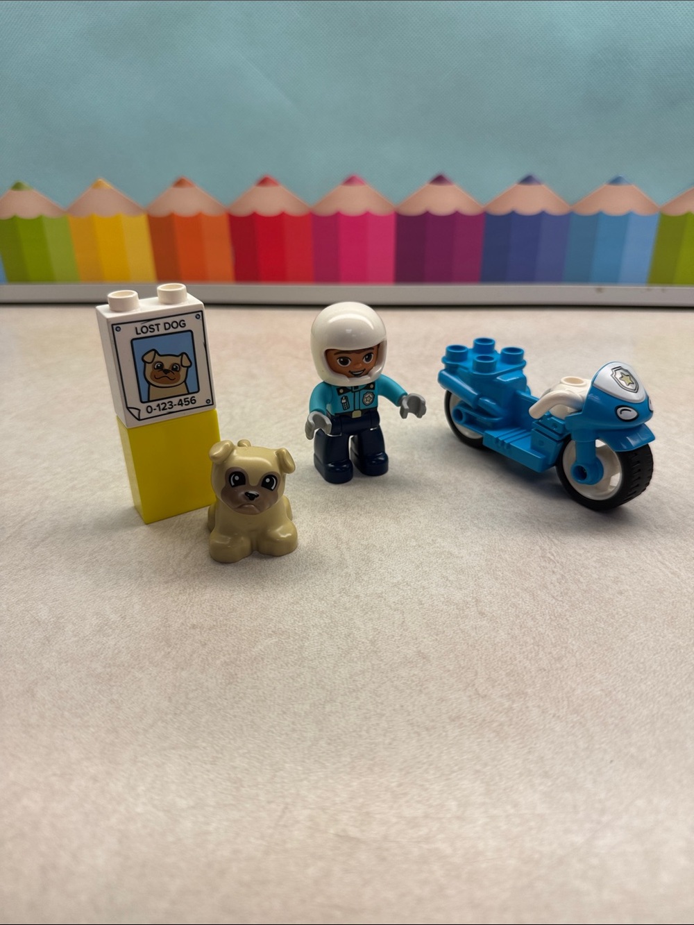 Lego Police Rescue Motorcycle Set 10967